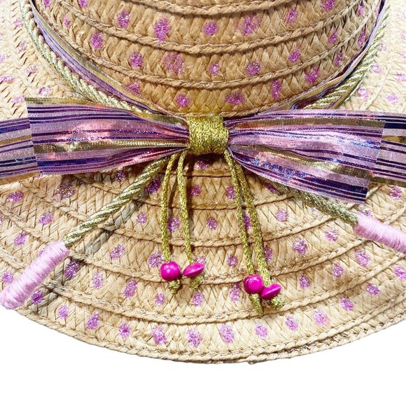 Up-cycled Handmade Festival Hat OS main image 6